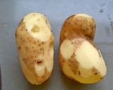 A picture of step 1 of Stuffed Spanish Potato Omelette.