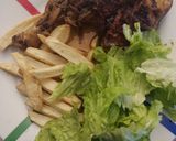 Foto del paso 7 de la receta: Nuestra versión del "pollo jamaicano", con patatas "Vitolette"