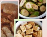 Hình bước làm 4 của món THỊT om chuối đậu (phiên bản nhà tôi)