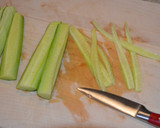 A picture of step 1 of Simmered Cucumber ala Julia Child.