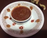 A picture of step 3 of Gooseberry chutney.
