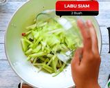 Foto langkah ke 6 dari resep Sambal Goreng Labu Siam.