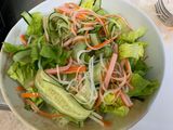สลัดปูอัด ไข่กุ้ง