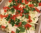 A picture of step 5 of Creamy chicken burritos.