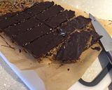 A picture of step 5 of Low Carb Coconut Granola Bars.