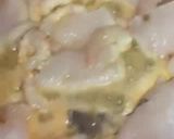 Foto del paso 5 de la receta: Lomos de Merluza y Gambas con Crema de guisantes 🫛