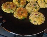 A picture of step 3 of Sweetcorn peas kebab.