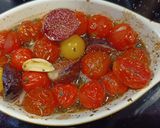 Foto del paso 10 de la receta: Coca con zanahoria glaseada y cherries asados