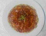 Foto langkah ke 5 dari resep Omelet Nasi (Pizza Telur).