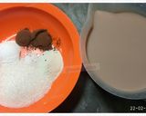 Foto langkah ke 1 dari resep Puding Busa Lapis Cokelat.