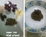 Foto langkah ke 3 dari resep Sayur sop ayam, baso, telur puyuh.