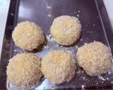 A picture of step 9 of Taro and Potato Croquettes.