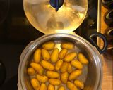 Rántott lepényhalfilé édes burgonya pürével, párolt brokkolival és főtt krumplival recept fázis 1 fotója