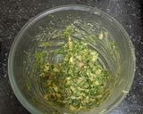 A picture of step 2 of Spinach Pakora Kadhi With Indian Herbed Rice - Punjabi meal For Dinner.