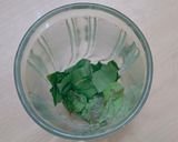 A picture of step 1 of Homegrown Paan + Guava Mojito.