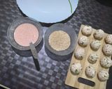 A picture of step 3 of Paneer poppers.