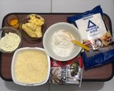 Foto langkah ke 1 dari resep Palm Cheese Cookies.