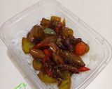 Foto langkah ke 2 dari resep Nasi Bakar Cumi.