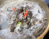 Gambar langkah 5 resipi Masak Lemak Putih Jantung Pisang.