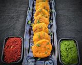 A picture of step 5 of Potato Pakoda.