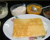 Foto del paso 3 de la receta: Chaja (torta con dulce de leche, crema y duraznos)