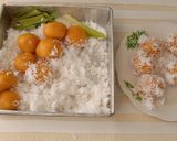 Foto langkah ke 4 dari resep Klepon Labu Kuning isi Gula Merah.