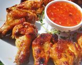 A picture of step 1 of Peri peri chicken wings.
