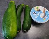 Une image de l'étape 1 de Tian de Courgettes ricotta/menthe/parmesan.