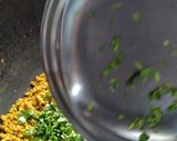 A picture of step 3 of Aloo chaap.