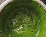 A picture of step 4 of Palak Paneer.