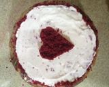 A picture of step 22 of Eggless Red Velvet Cake (without oven).