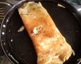 A picture of step 5 of Rava dosa.