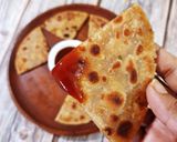 કાચા કેળા ના પરાઠા (Raw Banana Stuffed Paratha Recipe In Gujarati) રેસીપી સ્ટેપ9ફોટો