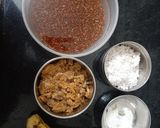 A picture of step 1 of Red Rice Appam.