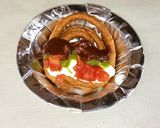 A picture of step 6 of Jalebi Chat.
