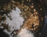 A picture of step 3 of Young Goat Leg with Potatoes, Onions and Gravy.