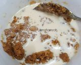 Gambar langkah 3 resipi Mini Digestive Biscoff Cheese Cake.