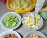 Foto langkah ke 3 dari resep Korean Potato Salad (Gamja Salad).