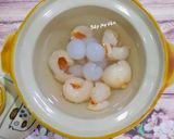 Hình bước làm 3 của món Chè khúc bạch hoa đậu biếc