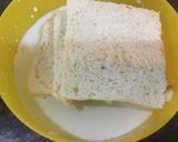 A picture of step 2 of Instant Coconut Dry Fruits Bread Bhallas.