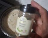 Foto langkah ke 5 dari resep Spirulina noodle with Chicken steak creamy sauce.