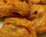 A picture of step 3 of Veggies chilli besan fry.