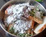 A picture of step 2 of Bread dahi vade or vade.