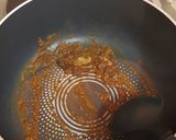 A picture of step 1 of Citrus beef curry.