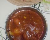 मसाला आलू ग्रेवी (Masala aloo gravy recipe in hindi) रेसिपी चरण 8 फोटो