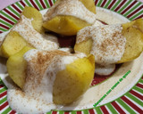 Foto del paso 6 de la receta: Manzanas asadas con crema de queso dulce y canela