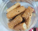 Foto langkah ke 3 dari resep Dessert Rusk Pistachio Kunafa Cokelat.