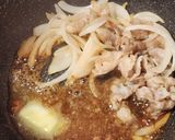 A picture of step 2 of Miso Pork Yaki Udon: Lunch or Bento.