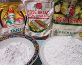 Foto langkah ke 2 dari resep Kue Lapis Cokelat Tepung Beras.