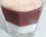 Foto langkah ke 8 dari resep Puding layer coklat vanilla.